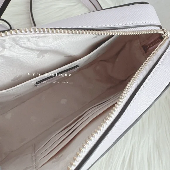 NWT Kate Spade Staci Mini Camera Crossbody Bag Lilac Moon Purple WLR00686